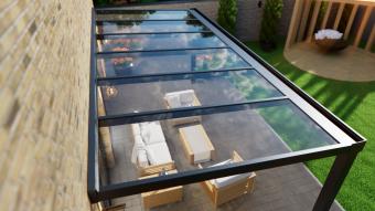 Veranda glasdak > Kies opties