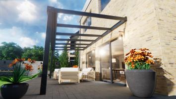 Glas Dak > Kies >  kleur > afwerking > maatvoering.