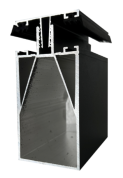 Ligger / Glas / Met Deksel / Per Meter